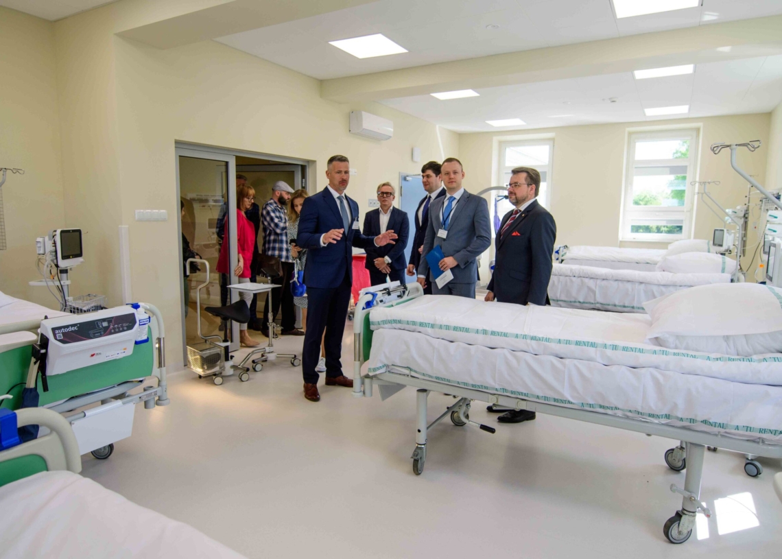 Otwarto wyremontowany oddział geriatryczny w szpitalu im. Biegańskiego w Łodzi