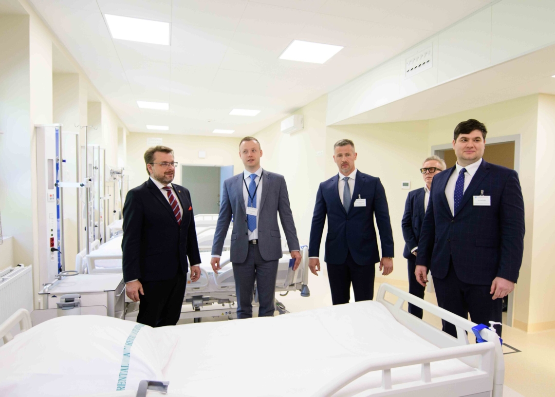 Otwarto wyremontowany oddział geriatryczny w szpitalu im. Biegańskiego w Łodzi