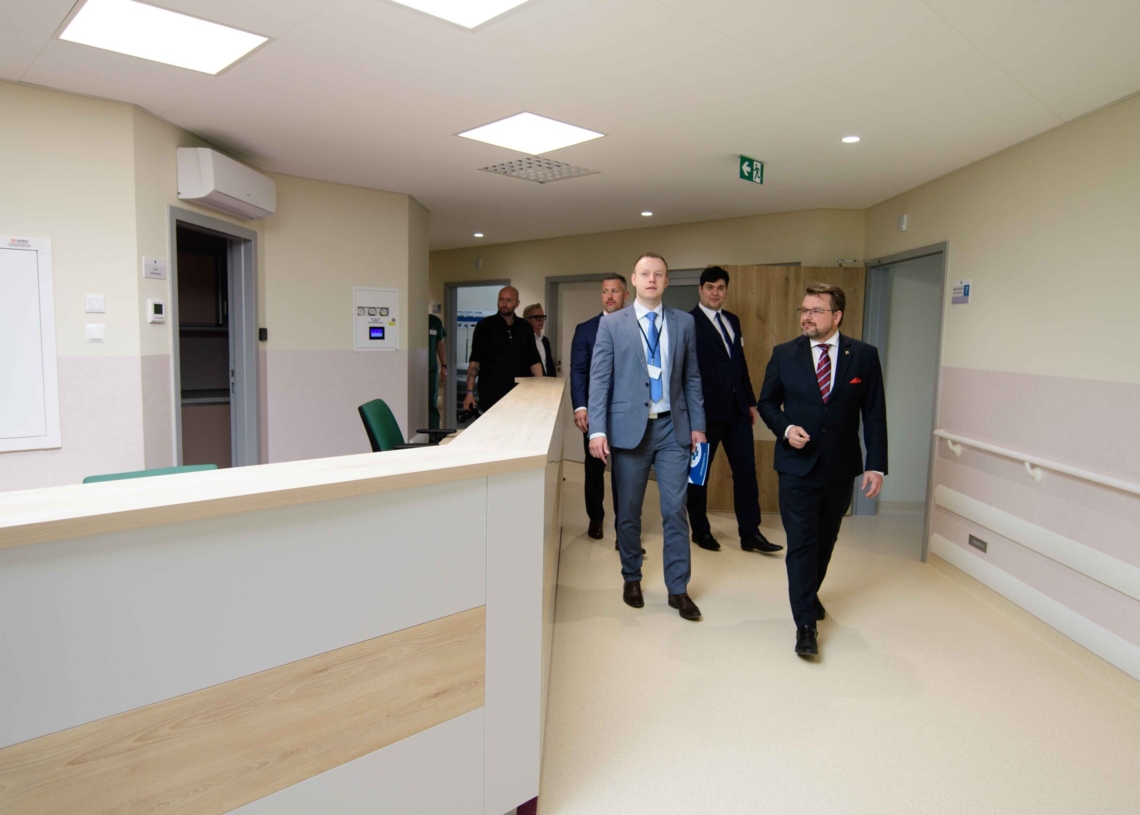 Otwarto wyremontowany oddział geriatryczny w szpitalu im. Biegańskiego w Łodzi