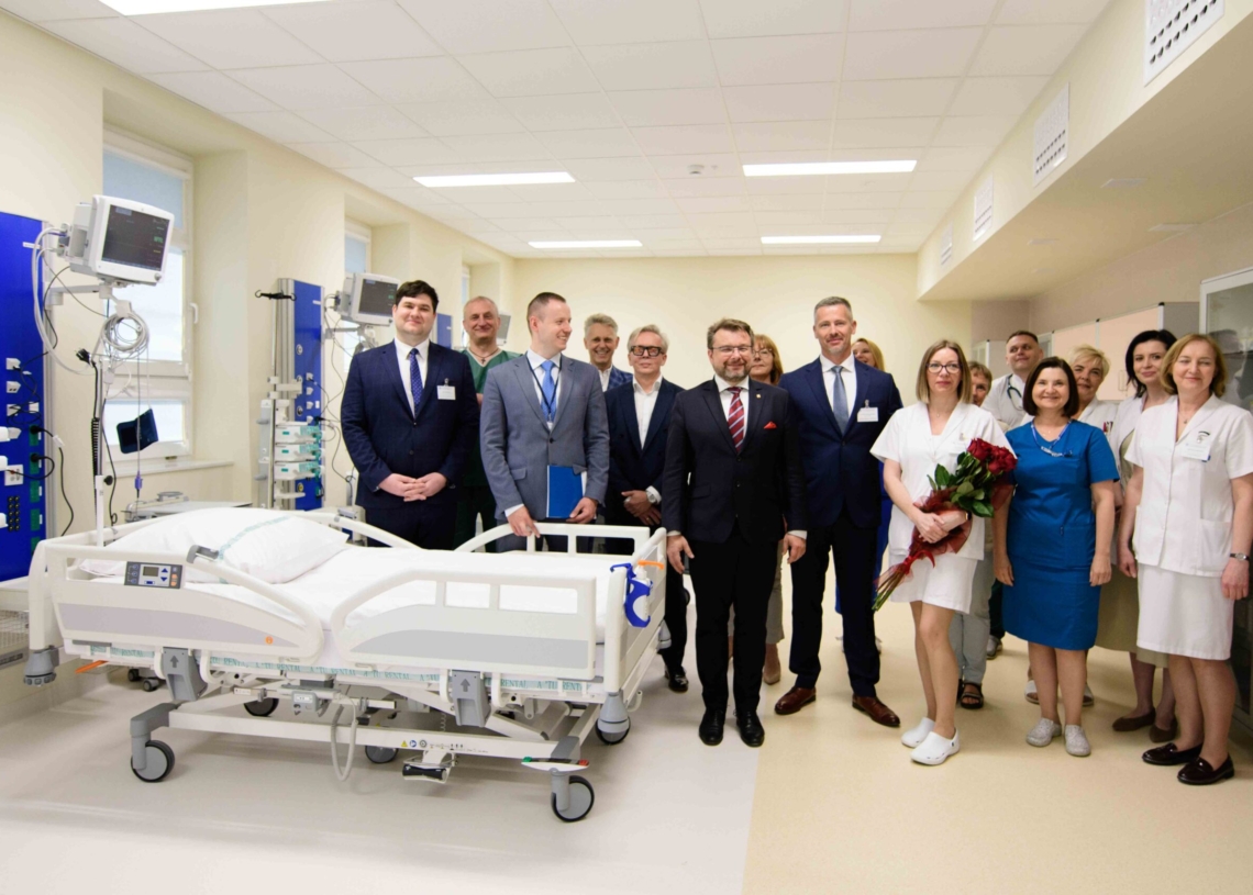Otwarto wyremontowany oddział geriatryczny w szpitalu im. Biegańskiego w Łodzi