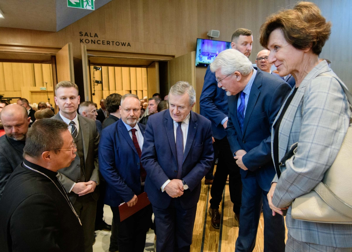 Uroczyste otwarcie nowego budynku w Zespole Szkół Muzycznych w Łodzi