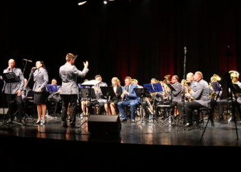 Koncert orkiestry policyjnej w Radomsku
