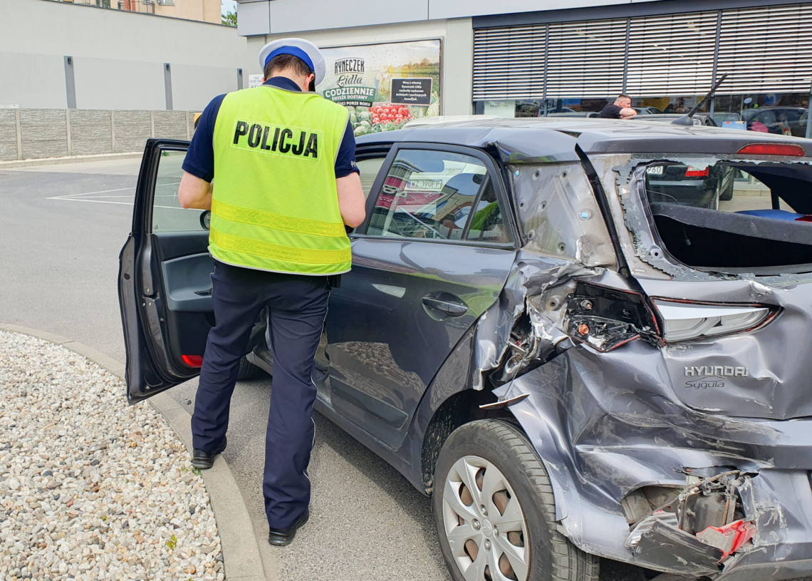 Wypadek na Łagiewnickiej