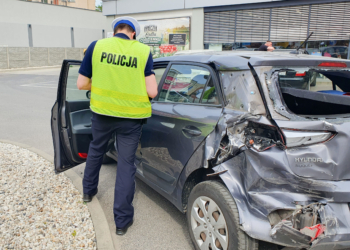 Wypadek na Łagiewnickiej