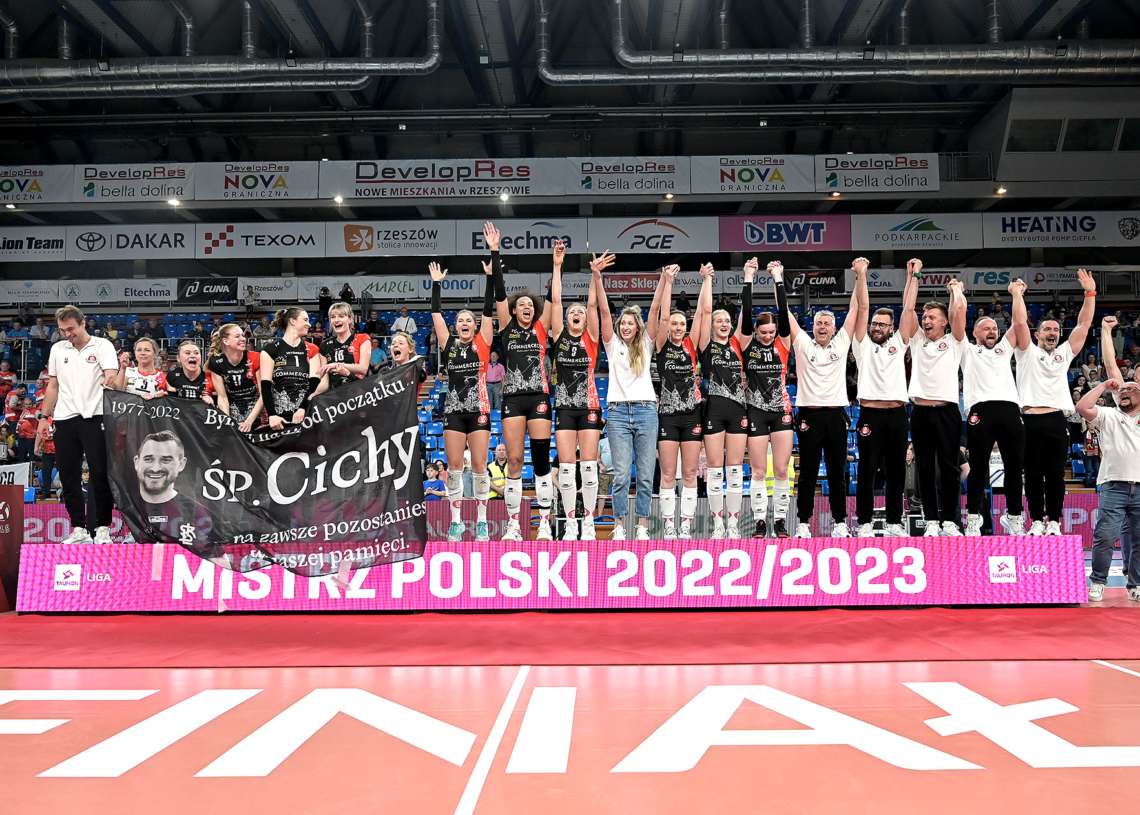 Developres BELLA DOLINA Rzeszów – ŁKS Commercecon Łódź 2:3. Siatkarki ŁKS-u Commercecon Łódź mistrzyniami Polski!!! [ZDJĘCIA]