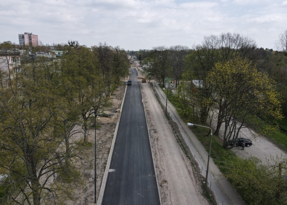 Od poniedziałku (8 maja) zmiana organizacji ruchu na modernizowanej Wojska Polskiego
