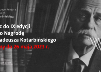 9. edycja Nagrody im. Kotarbińskiego