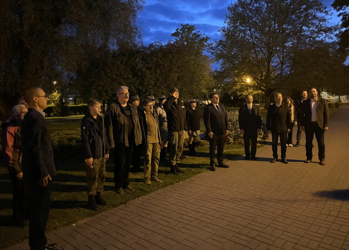 Znicze pamięci w 75. rocznicę śmierci rtm. Witolda Pileckiego