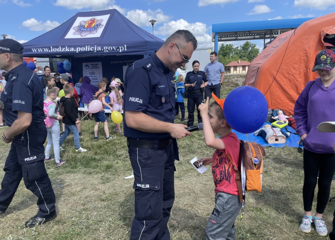 Mundurowy Dzień Dziecka w Uniejowie