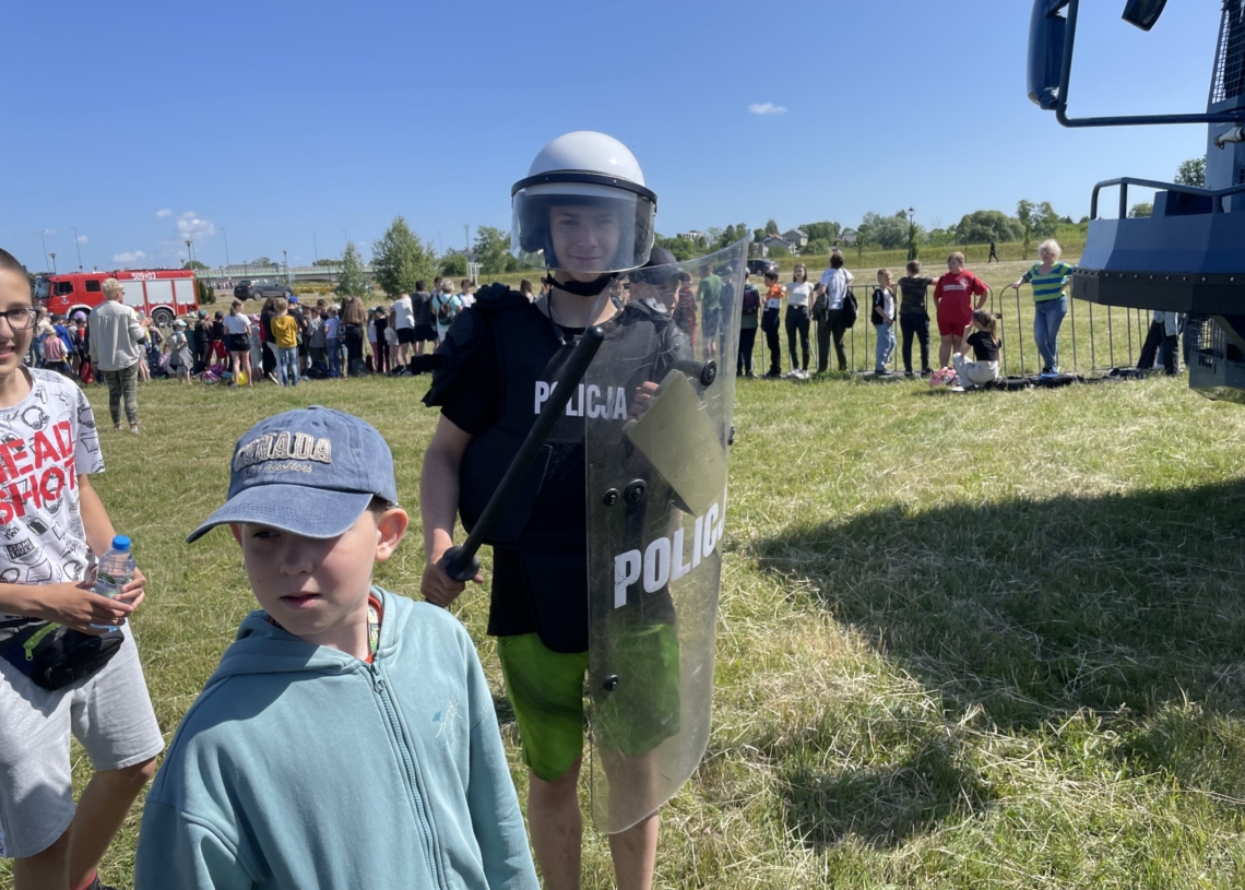 Mundurowy Dzień Dziecka w Uniejowie