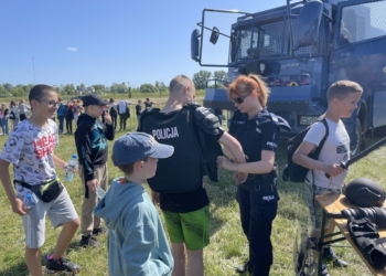 Mundurowy Dzień Dziecka w Uniejowie