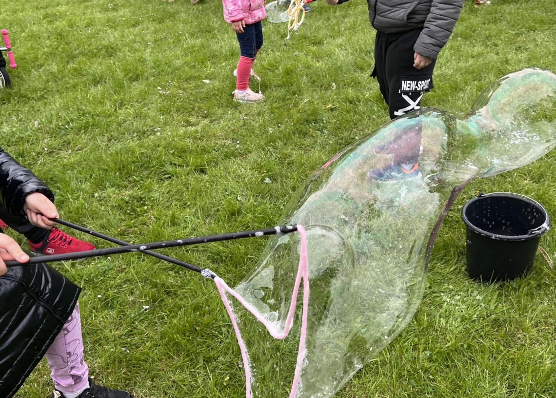Festiwal Baniek Mydlanych przed Festiwalem Kolorów