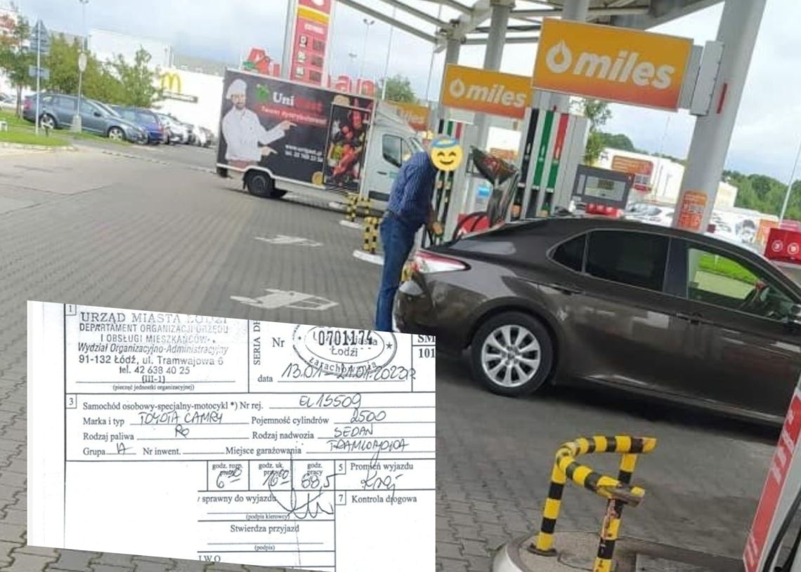 Kontrowersje wokół kierowcy prezydent Łodzi