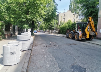 Modernizacja kolejnego odcinka Lipowej