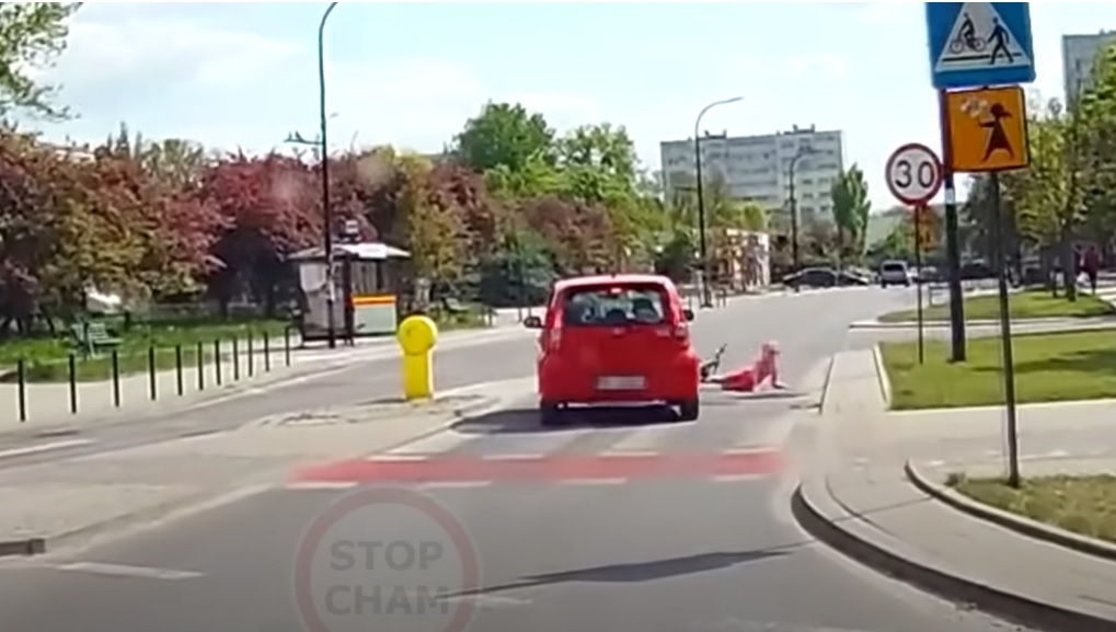 Potrącił dziecko na rowerze i odjechał. Wypadek na Teofilowie