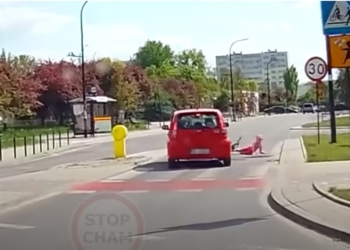 Potrącił dziecko na rowerze i odjechał. Wypadek na Teofilowie