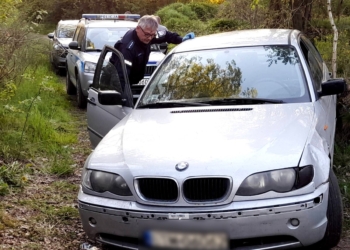 Pościg za BMW pod Piotrkowem
