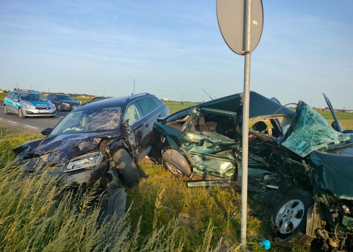 Tragedia pod Łęczycą. W Leszczach zginął 21-latek