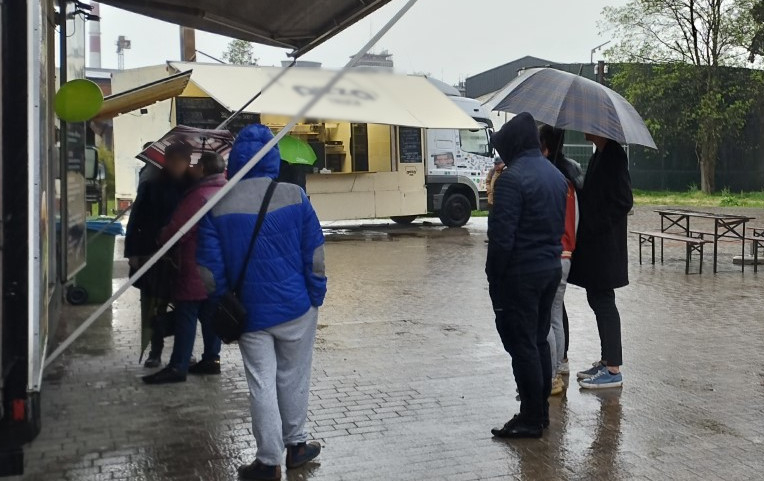 Wielka Szama w Łodzi. Festiwal food trucków w Ogrodach Geyera 1 Wielka Szama w Łodzi