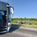 Wypadek autobusu w Końskich. Wiózł 29 uczniów ze Strzelec Małych 8 Wypadek autobusu w Końskich