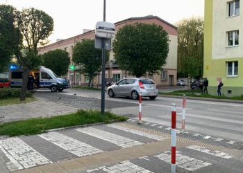 Wypadek na Długiej w Zgierzu