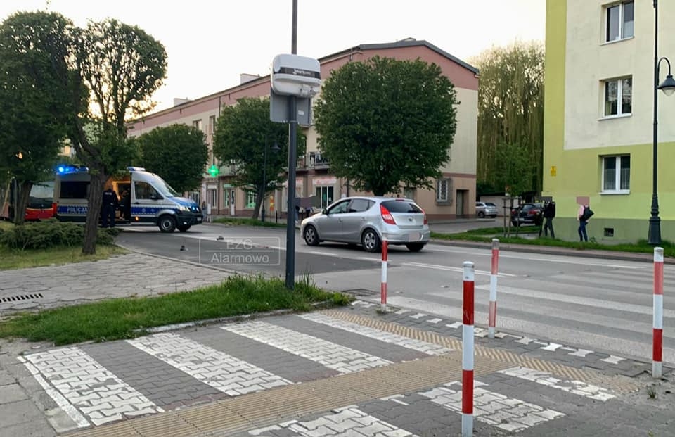 Wypadek na Długiej w Zgierzu