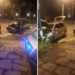 Wypadki w Łodzi. Rozbite osobówki w Śródmieściu