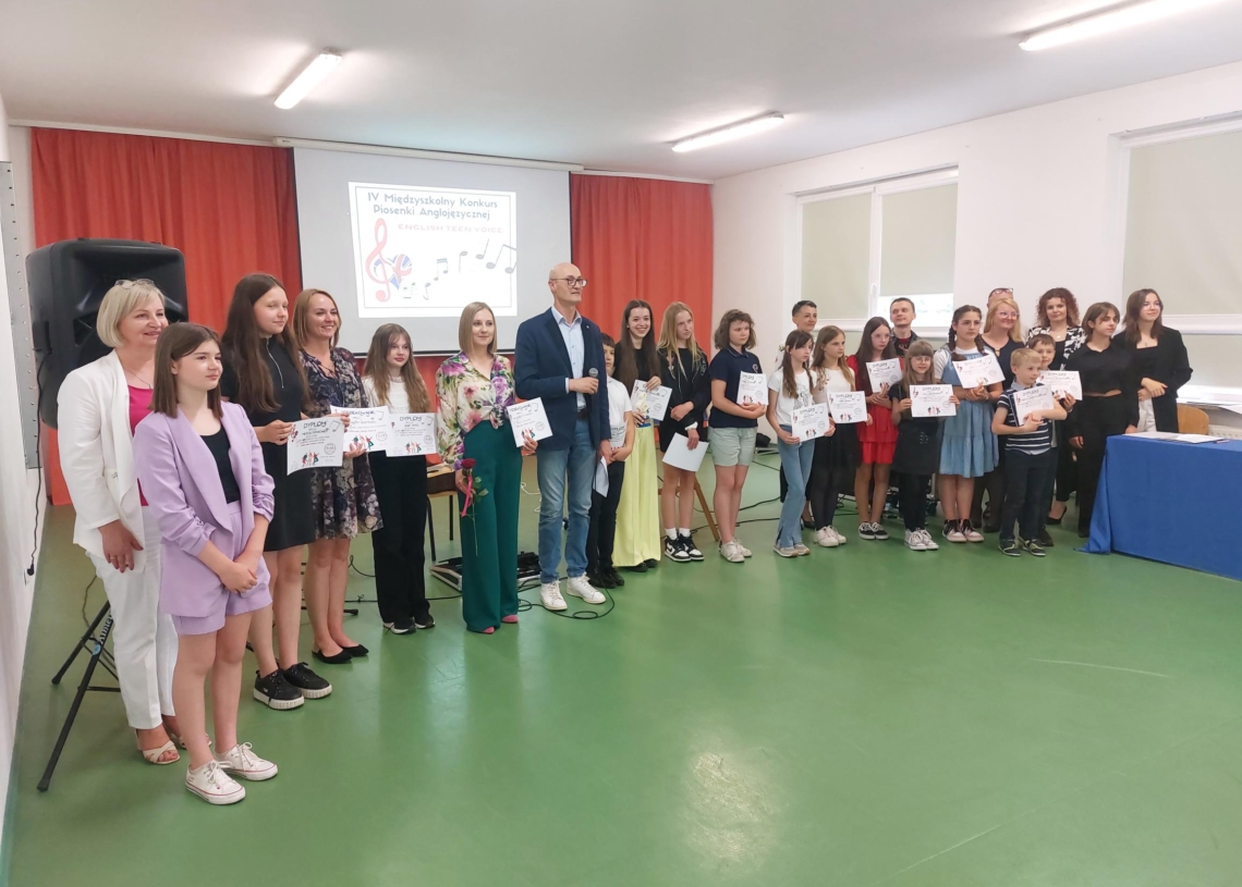 Uczniowski festiwal piosenki anglojęzycznej w Sieradzu