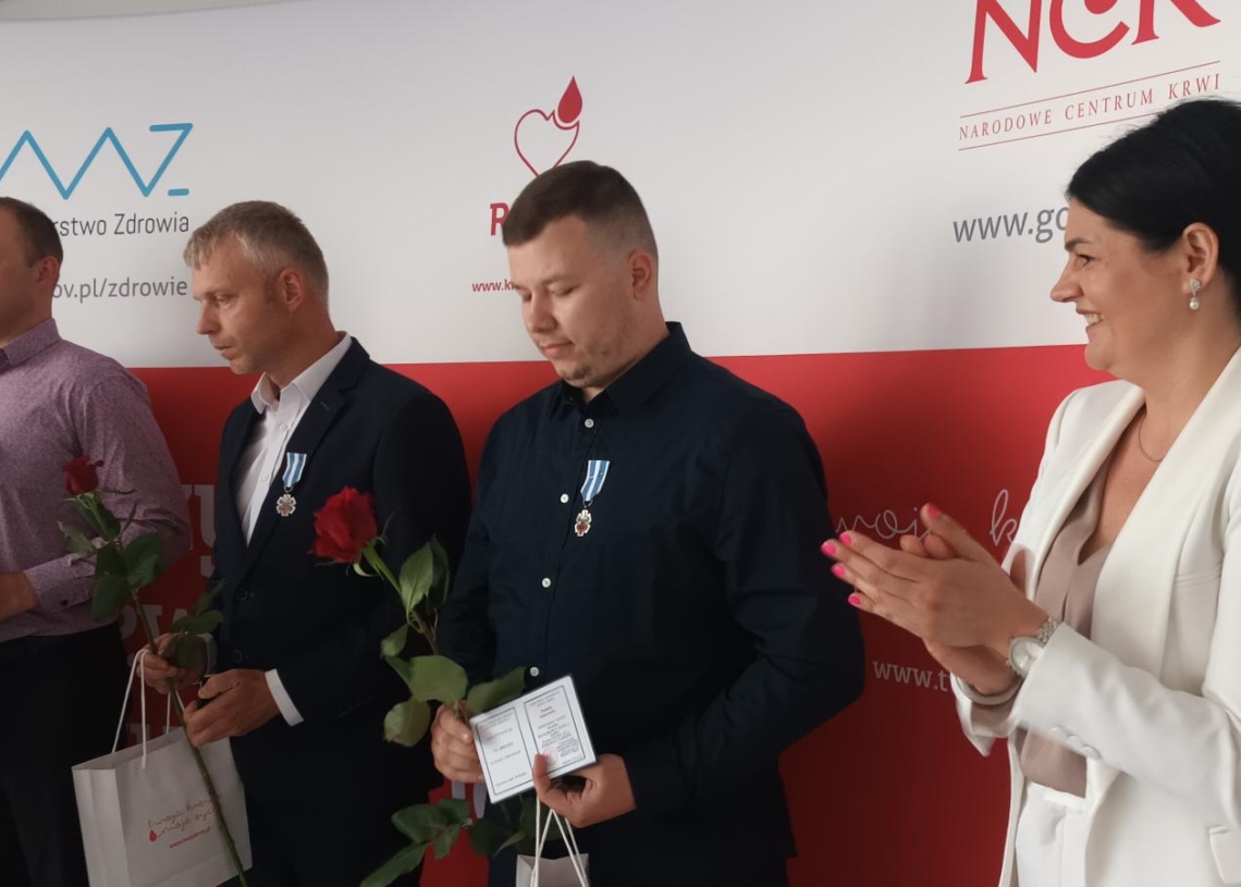 W RCKiK w Łodzi wręczono medale Honorowy Dawca Krwi – Zasłużony dla Zdrowia Narodu