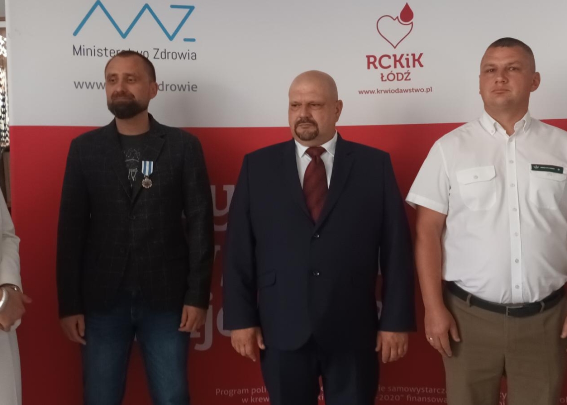 W RCKiK w Łodzi wręczono medale Honorowy Dawca Krwi – Zasłużony dla Zdrowia Narodu