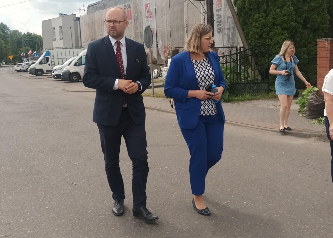 Minister Marcin Przydacz odwiedził Łódzkie