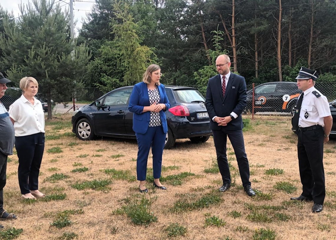 Minister Marcin Przydacz odwiedził Łódzkie