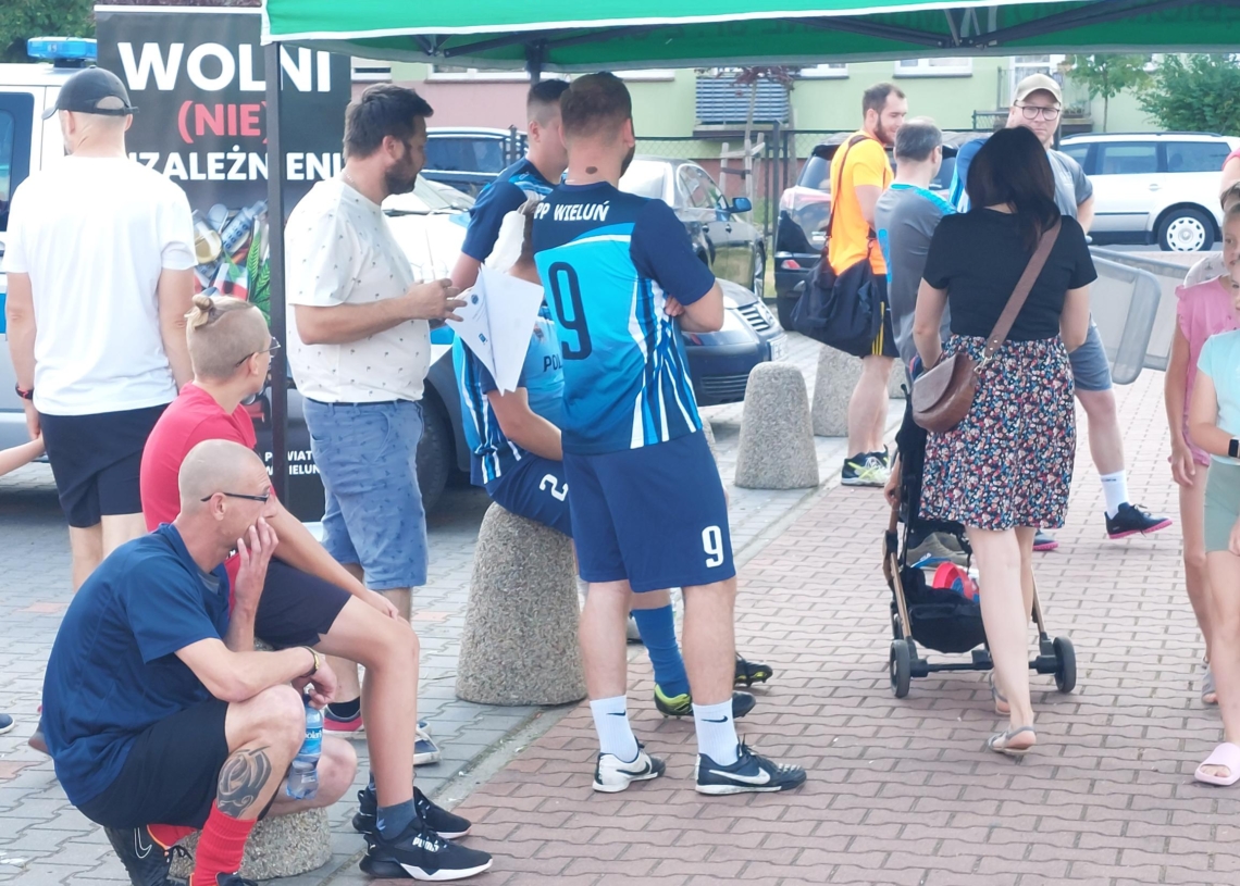 Piłkarski turniej charytatywny w Wieluniu