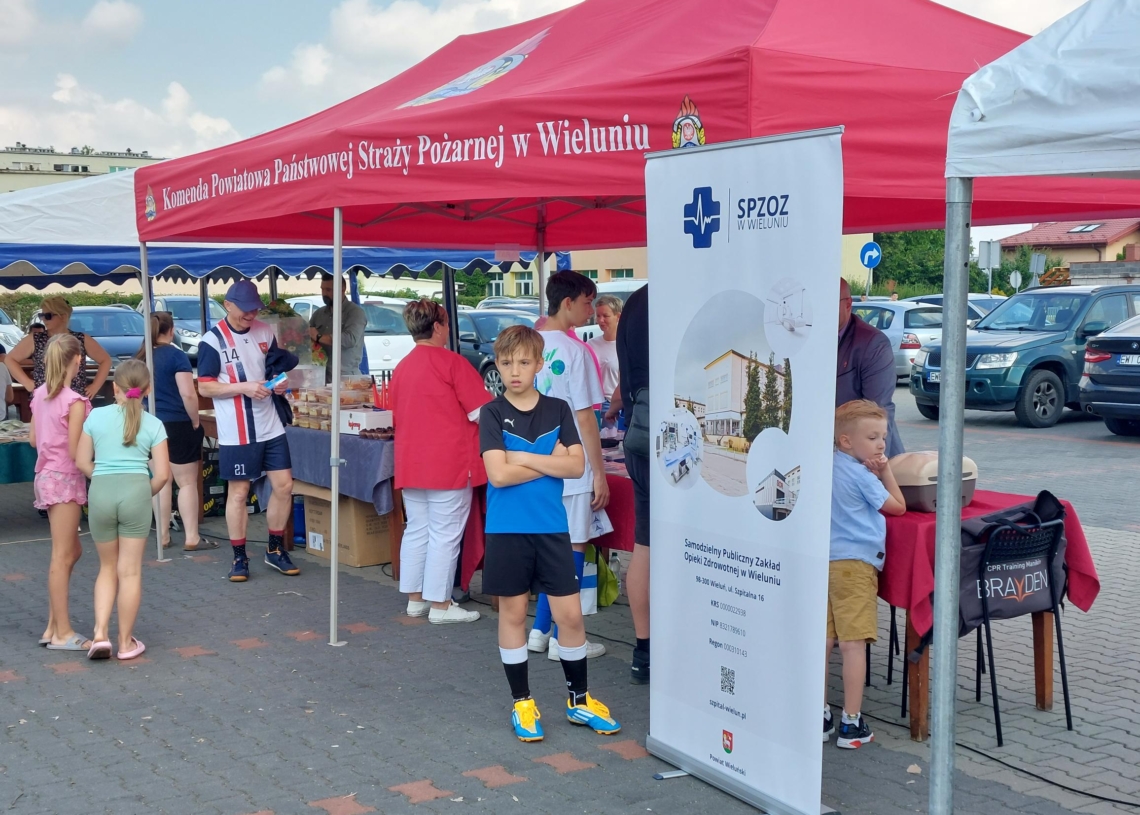 Piłkarski turniej charytatywny w Wieluniu