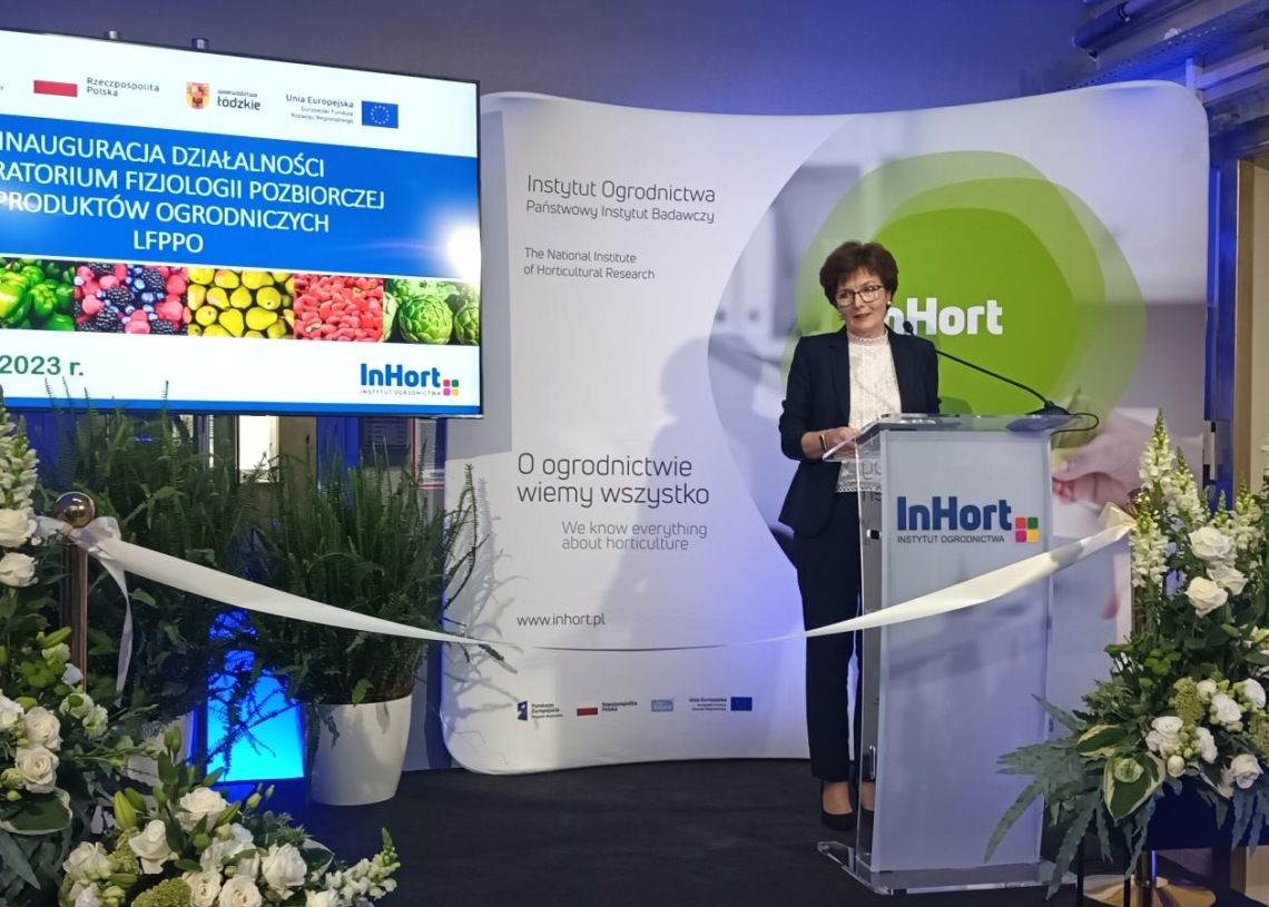 Nowoczesne laboratorium w Instytucie Ogrodnictwa w Skierniewicach