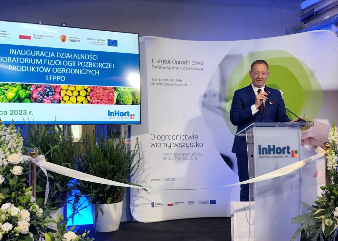 Nowoczesne laboratorium w Instytucie Ogrodnictwa w Skierniewicach