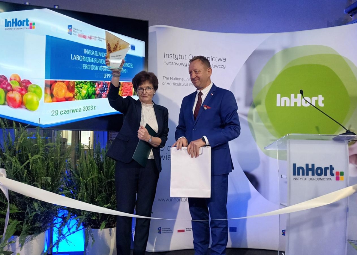 Nowoczesne laboratorium w Instytucie Ogrodnictwa w Skierniewicach