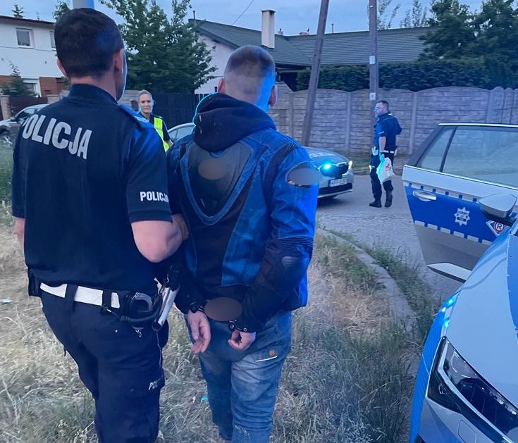Pościg na Górnej w Łodzi