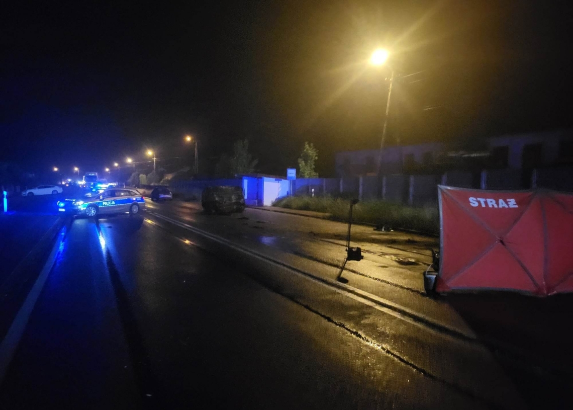 Wypadek w Mroczkowie Gościnnym