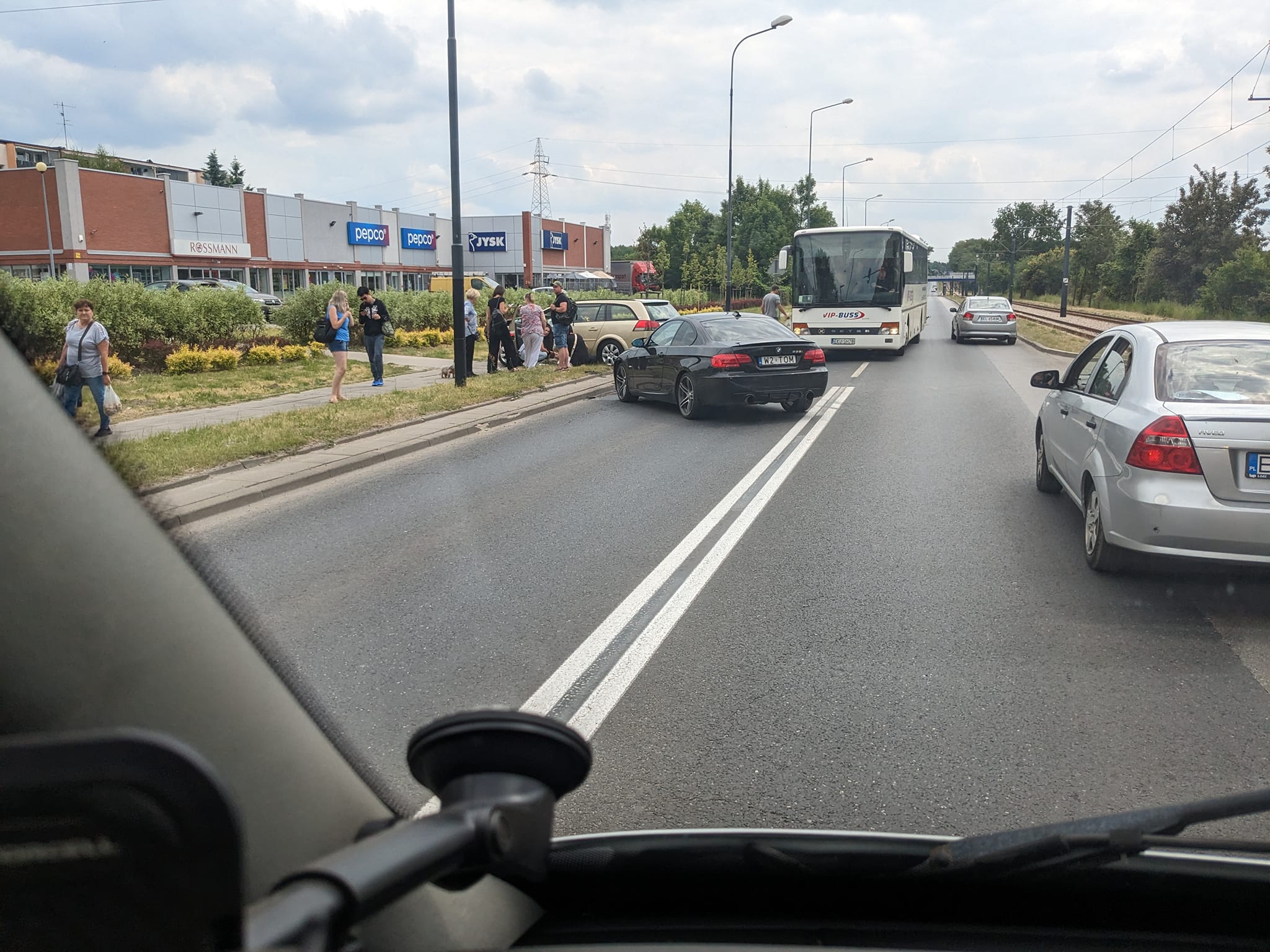 utrudnienia na Łódzkiej