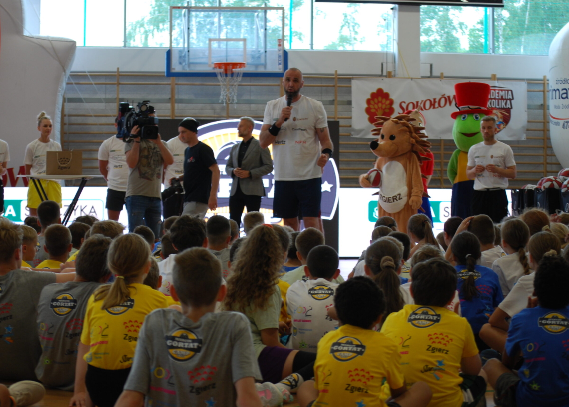 Marcin Gortat Camp 2023 w Zgierzu