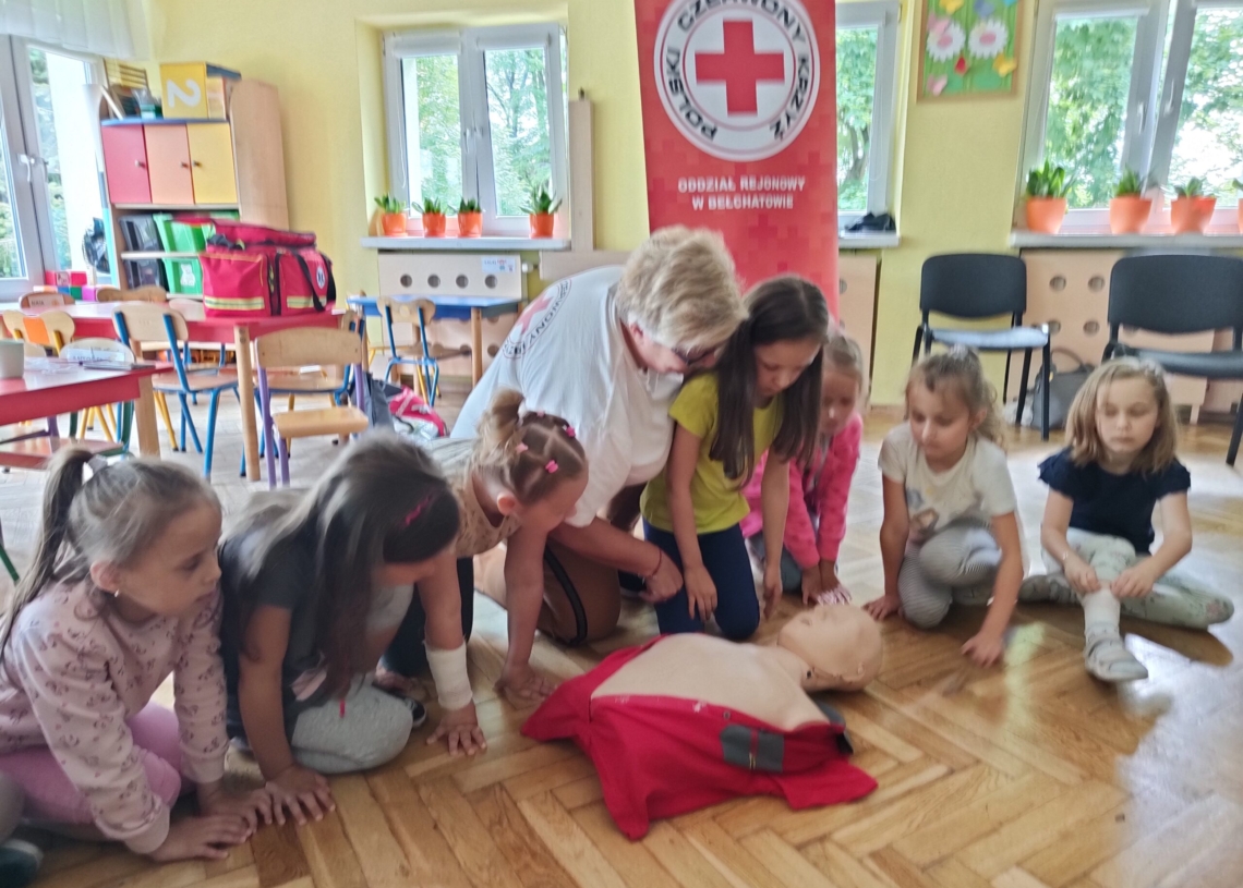 Program szkoleń bełchatowskich przedszkolaków z pierwszej pomocy