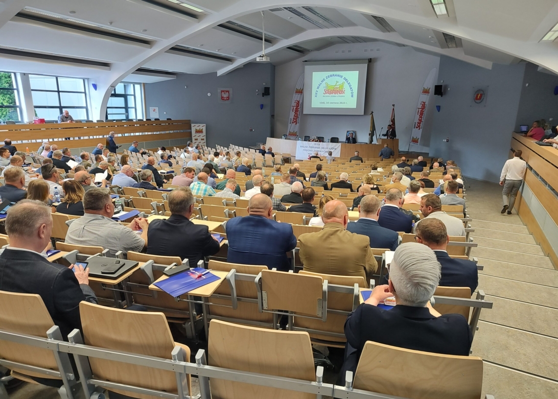 Obrady Zarządu Regionu Łódzkiego NSZZ Solidarność. Waldemar Krenc ponownie przewodniczącym związku w Łódzkiem [ZDJĘCIA]