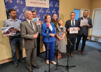 Konferencja PiS w Piotrkowie Trybunalskim