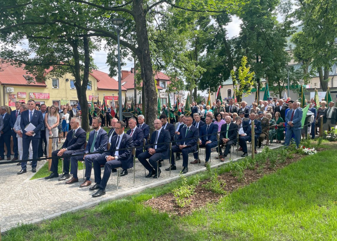 Odsłonięcie pomnika Wincentego Witosa w Błaszkach