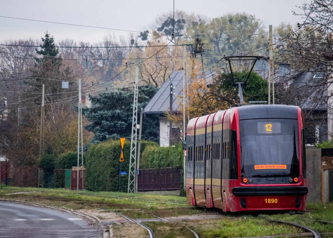 zatrzymanie ruchu tramwajów linii 12