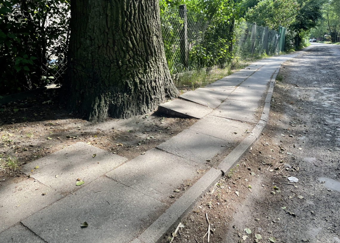 Łódź remontuje chodniki, pytanie czy na wystarczającą skalę