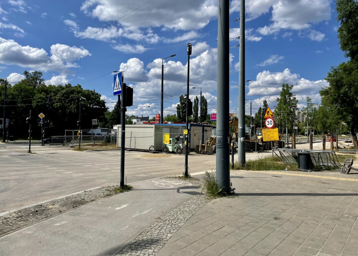Modernizacja Śmigłego-Rydza. Zgodnie z pierwszym terminem aleja miała być gotowa w lipcu [ZDJĘCIA + WIDEO]