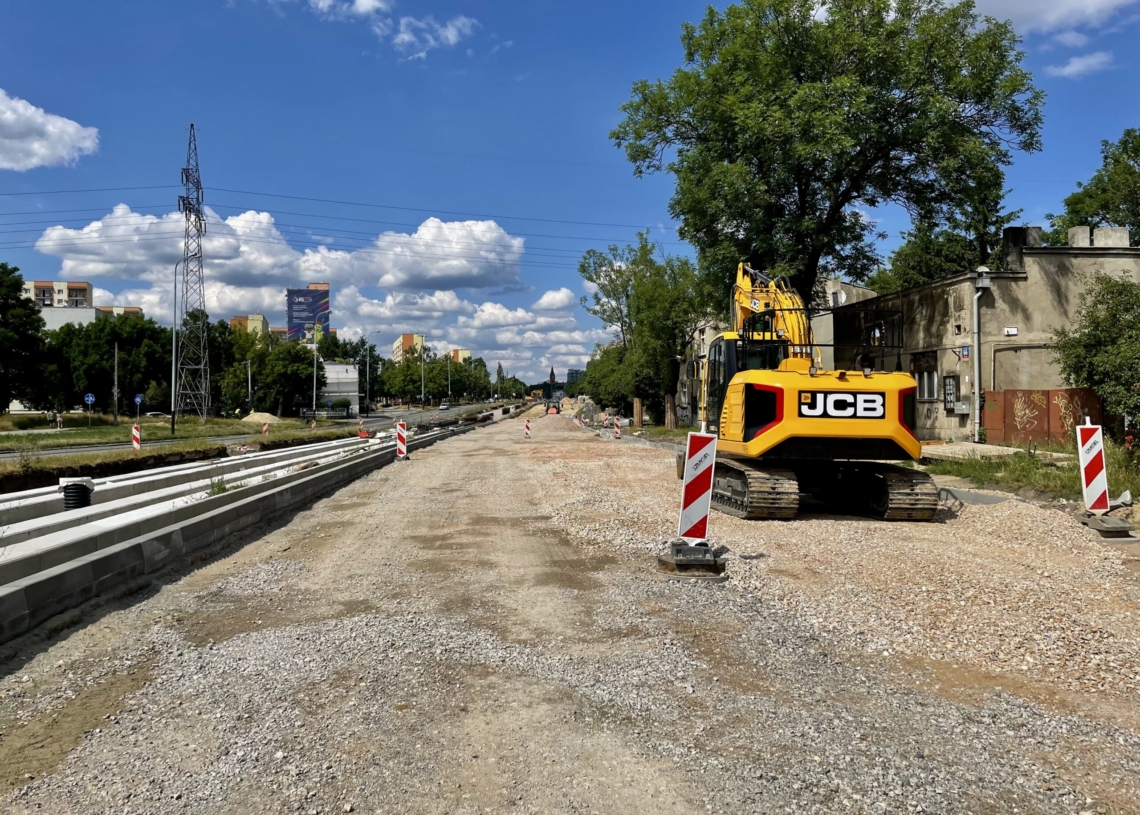 Modernizacja Śmigłego-Rydza. Zgodnie z pierwszym terminem aleja miała być gotowa w lipcu [ZDJĘCIA + WIDEO]