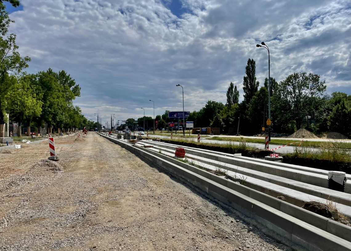 Modernizacja Śmigłego-Rydza. Zgodnie z pierwszym terminem aleja miała być gotowa w lipcu [ZDJĘCIA + WIDEO]